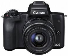 CANON EOS M50 EF-M 15-45mm EF 50mm f/1.8 adapter Kit fekete F&eacute;nyk&eacute;pezőg&eacute;p / kamera - Kompakt f&eacute;nyk&eacute;pezőg&eacute;p - F&eacute;lprofi tud&aacute;s&uacute; kompakt - 337746