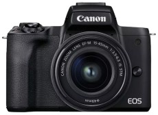 CANON EOS M50 Mark II + EF-M 15-45mm f/3.5-6.3 IS STM Kit - F&eacute;nyk&eacute;pezőg&eacute;p / kamera - MILC cser&eacute;lhető objekt&iacute;ves kompakt f&eacute;nyk&eacute;pezőg&eacute;p - 370273