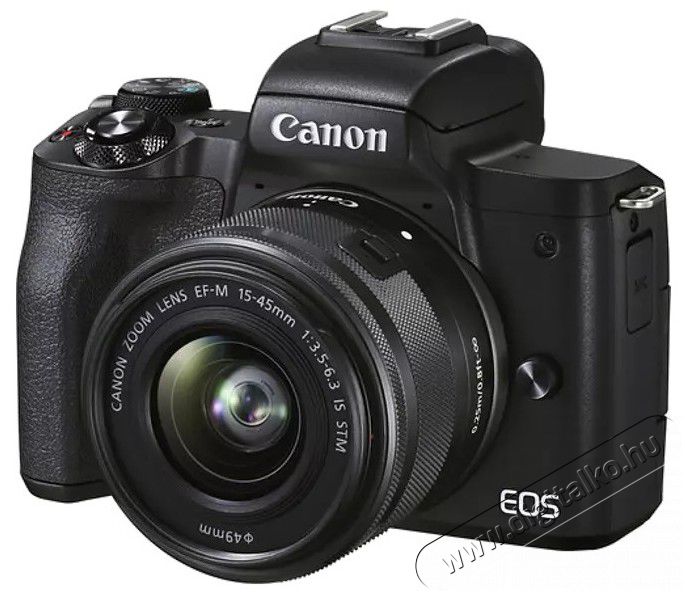 CANON EOS M50 Mark II + EF-M 15-45mm f/3.5-6.3 IS STM Kit F&eacute;nyk&eacute;pezőg&eacute;p / kamera - MILC cser&eacute;lhető objekt&iacute;ves kompakt f&eacute;nyk&eacute;pezőg&eacute;p - 370273