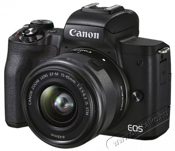 CANON EOS M50 Mark II + EF-M 15-45mm f/3.5-6.3 IS STM Kit F&eacute;nyk&eacute;pezőg&eacute;p / kamera - MILC cser&eacute;lhető objekt&iacute;ves kompakt f&eacute;nyk&eacute;pezőg&eacute;p - 370273