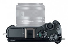 CANON EOS M6 BK Digitális fényképezőgép - fekete Fényképezőgép / kamera - DSLR tükörreflexes fényképezőgép - 319825