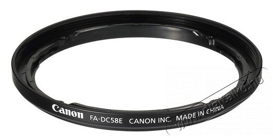 CANON FA-DC58E Objektívszűrő adapter Fotó-Videó kiegészítők - Objektív kiegészítő - Konverter / adaptergyűrű / adaptertubus - 276122