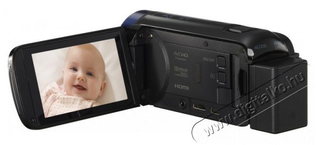CANON Legria HF R606 + FlashAir 4CE kit - fekete Fényképezőgép / kamera - Memóriakártyás videokamera - Kompakt - 288861