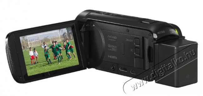 CANON Legria HF R77 videokamera + WA-H43 nagylátószögű előtét Fényképezőgép / kamera - Memóriakártyás videokamera - Kompakt - 296765