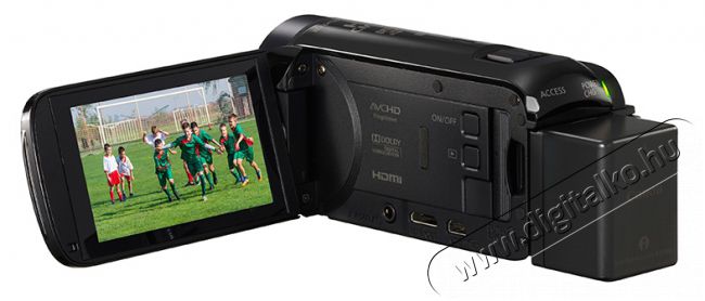 CANON Legria HF R78 videokamera + WA-H43 nagylátószögű előtét Fényképezőgép / kamera - Memóriakártyás videokamera - Kompakt - 296764