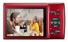 CANON IXUS 180 - piros Fényképezőgép / kamera - Kompakt fényképezőgép - Normál tudású kompakt - 296752