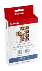 CANON KC-18IL mini matrica Fotó-Videó kiegészítők - Kisméretű fotónyomtató - Fotópapír - 315122