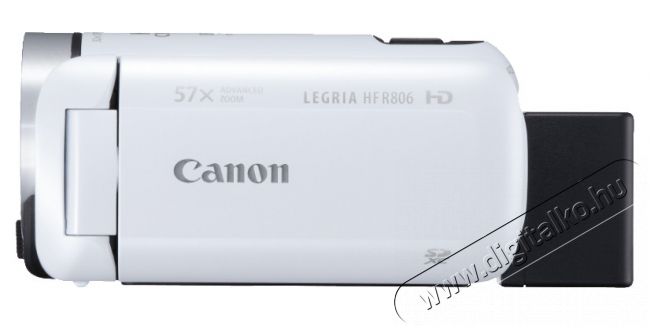 CANON LEGRIA HF R806 digitális videokamera - fehér Fényképezőgép / kamera - Memóriakártyás videokamera - Kompakt - 313683