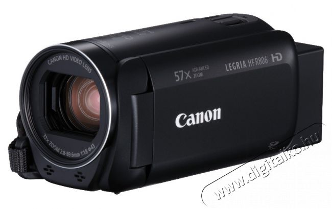 CANON LEGRIA HF R806 digitális videokamera - fekete Fényképezőgép / kamera - Memóriakártyás videokamera - Kompakt - 313684