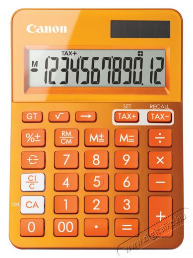 CANON LS-123K számológép - narancs Iroda és számítástechnika - Számológép - Irodai - 308576