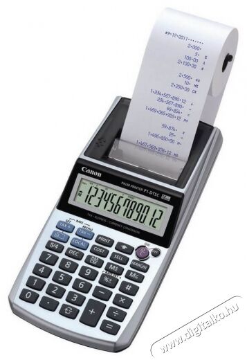 CANON P1-DTSC SZÁMOLÓGÉP HÁLÓZATI ADAPTERREL Iroda és számítástechnika - Számológép - Nyomtatós számológép - 332848