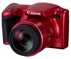 CANON PowerShot SX410 IS - piros Fényképezőgép / kamera - Ultrazoom fényképezőgép - Közepes méretű - 285031