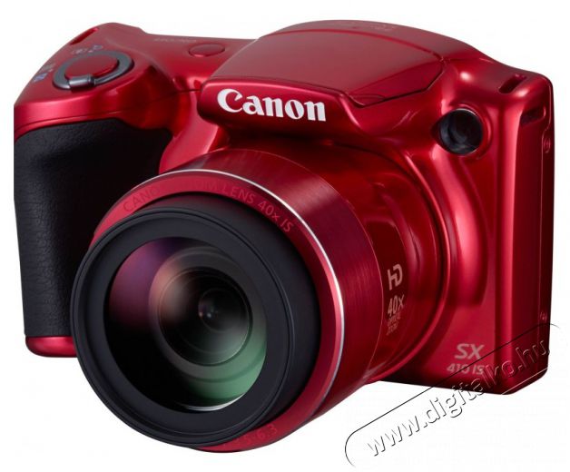 CANON PowerShot SX410 IS - piros Fényképezőgép / kamera - Ultrazoom fényképezőgép - Közepes méretű - 285031