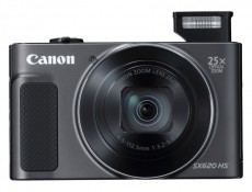 CANON PowerShot SX620 HS fényképezőgép, fekete + tok + 16GB SD kártya Fényképezőgép / kamera - Ultrazoom fényképezőgép - Kompakt méretű - 353481