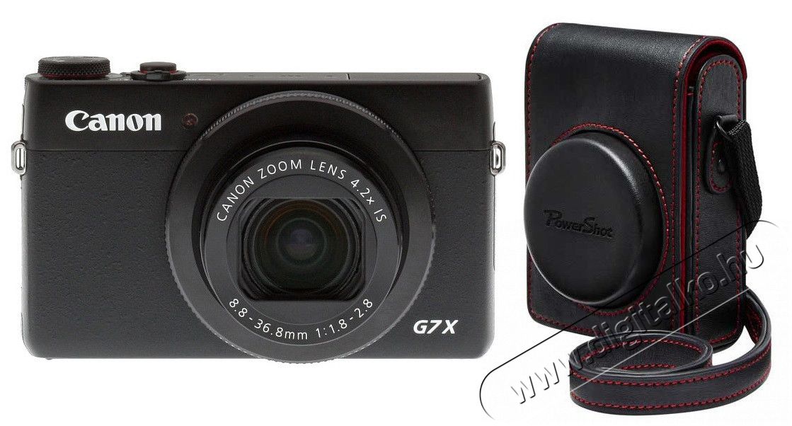 CANON PowerShot G7X Premium Kit Fényképezőgép / kamera - Kompakt fényképezőgép - Félprofi tudású kompakt - 282050