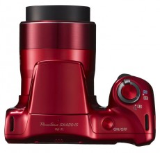 CANON PowerShot SX420 HS - piros Fényképezőgép / kamera - Ultrazoom fényképezőgép - Közepes méretű - 296744