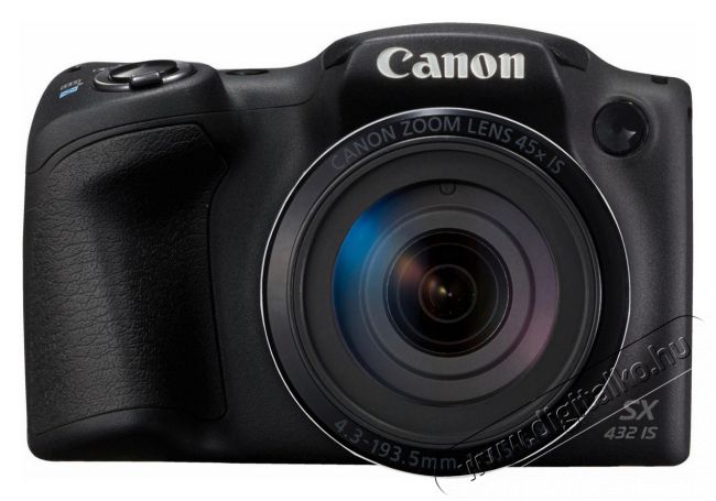 CANON PowerShot SX432 IS fényképezőgép - fekete Fényképezőgép / kamera - Ultrazoom fényképezőgép - Közepes méretű - 322029