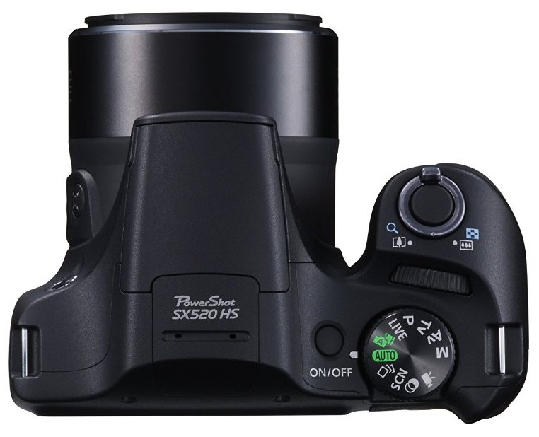 CANON PowerShot SX520 HS - fekete F&eacute;nyk&eacute;pezőg&eacute;p / kamera - Ultrazoom f&eacute;nyk&eacute;pezőg&eacute;p - K&ouml;zepes m&eacute;retű - 279143