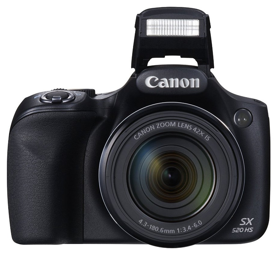 CANON PowerShot SX520 HS - fekete F&eacute;nyk&eacute;pezőg&eacute;p / kamera - Ultrazoom f&eacute;nyk&eacute;pezőg&eacute;p - K&ouml;zepes m&eacute;retű - 279143