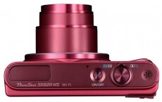 CANON PowerShot SX620 - piros Fényképezőgép / kamera - Ultrazoom fényképezőgép - Kompakt méretű - 304242