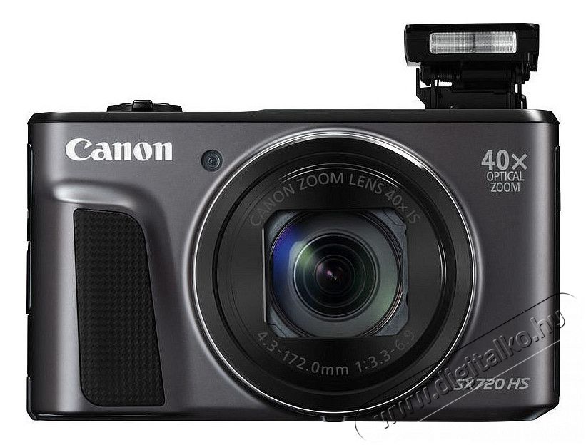 CANON PowerShot SX720 HS Travel Kit (DSC Gorillapod + DCC-2400 tok) - fekete Fényképezőgép / kamera - Ultrazoom fényképezőgép - Kompakt méretű - 303529