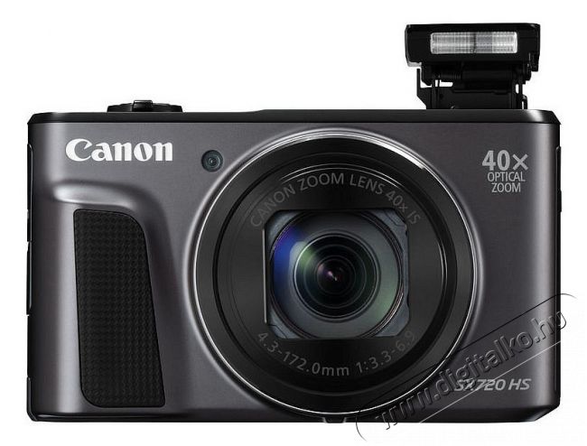 CANON PowerShot SX720 HS Travel Kit (DSC Gorillapod + DCC-2400 tok) - fekete Fényképezőgép / kamera - Ultrazoom fényképezőgép - Kompakt méretű - 303529