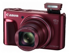 CANON PowerShot SX720 HS Travel Kit (DSC Gorillapod + DCC-2400 tok) - piros Fényképezőgép / kamera - Ultrazoom fényképezőgép - Kompakt méretű - 303530