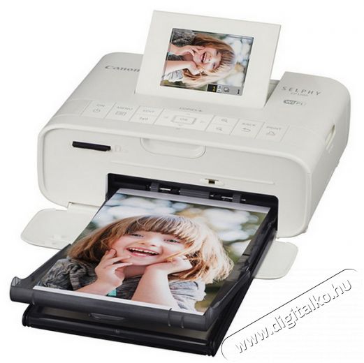CANON Selphy CP1200 fotónyomtató - fehér Fotó-Videó kiegészítők - Kisméretű fotónyomtató - Kisméretű fotónyomtató - 297626