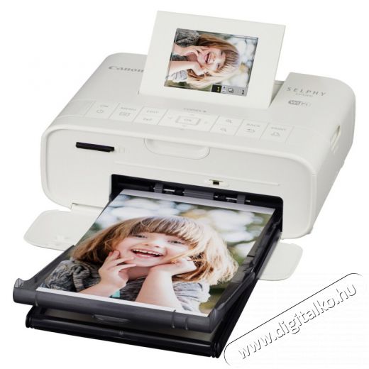 CANON Selphy CP1200 fotónyomtató - fehér + 54 RP fotópapír szett Fotó-Videó kiegészítők - Kisméretű fotónyomtató - Kisméretű fotónyomtató - 303525