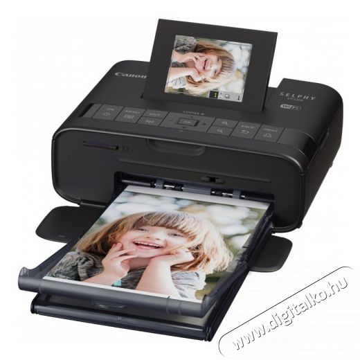 CANON Selphy CP1200 fotónyomtató - fekete + 54 RP fotópapír szett Fotó-Videó kiegészítők - Kisméretű fotónyomtató - Kisméretű fotónyomtató - 303524