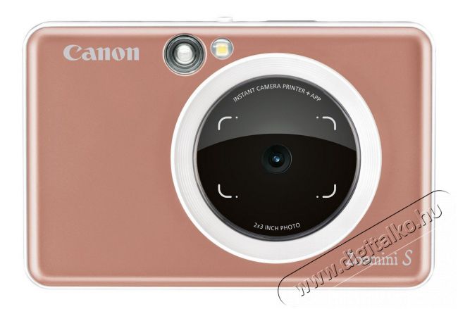 CANON ZOEMINI S instant kamera - rózsa arany Fényképezőgép / kamera - Kompakt fényképezőgép - Normál tudású kompakt - 354306