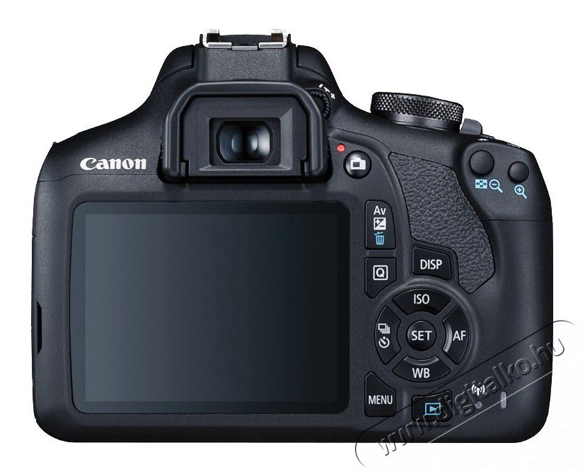 CANON EOS 2000D + 18-55mm f/3,5-5,6 EF-S DC III Digitális fényképezőgép Fényképezőgép / kamera - DSLR tükörreflexes fényképezőgép - 349748