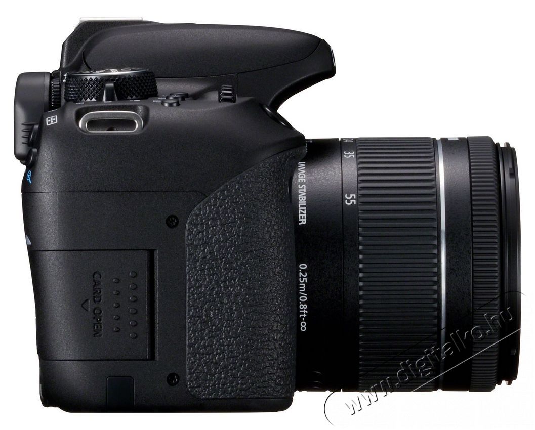 CANON EOS 800D + EF-S 18-55mm f/4-5.6 IS STM kit Fényképezőgép / kamera - DSLR tükörreflexes fényképezőgép - 345115