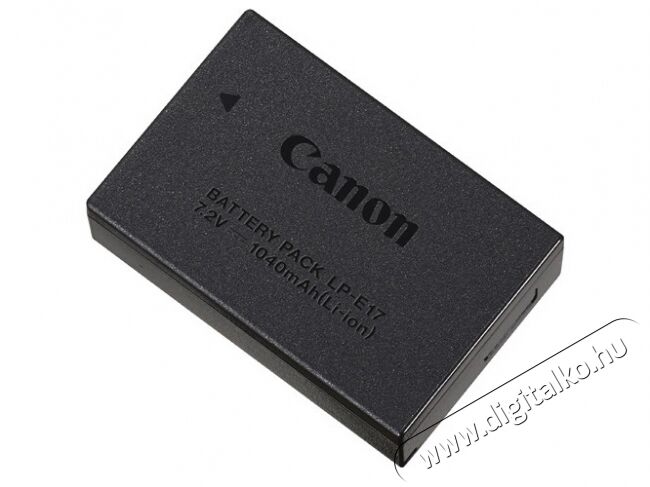 CANON LP-E17 akkumulátor (1040mAh) Akkuk és töltők - Li-ion akkumulátor és töltő (gyári) - Akku - 285006