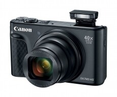 CANON PowerShot SX740 HS Fekete Fényképezőgép / kamera - Ultrazoom fényképezőgép - Kompakt méretű - 344061