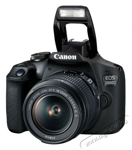 CANON EOS 2000D + EF-S 18-55mm f/3,5-5,6 IS II kit Fényképezőgép / kamera - DSLR tükörreflexes fényképezőgép - 337740