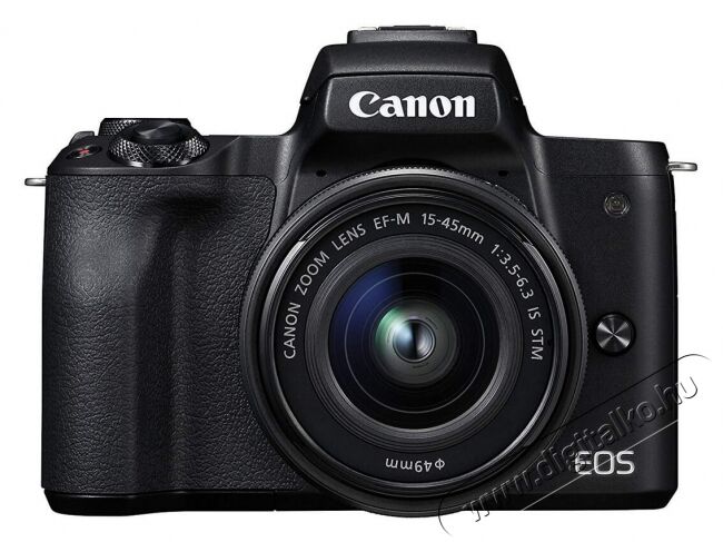 CANON EOS M50 + EF-M 15-45mm f/3.5-6.3 IS STM Kit Fényképezőgép / kamera - MILC cserélhető objektíves kompakt fényképezőgép - 337748
