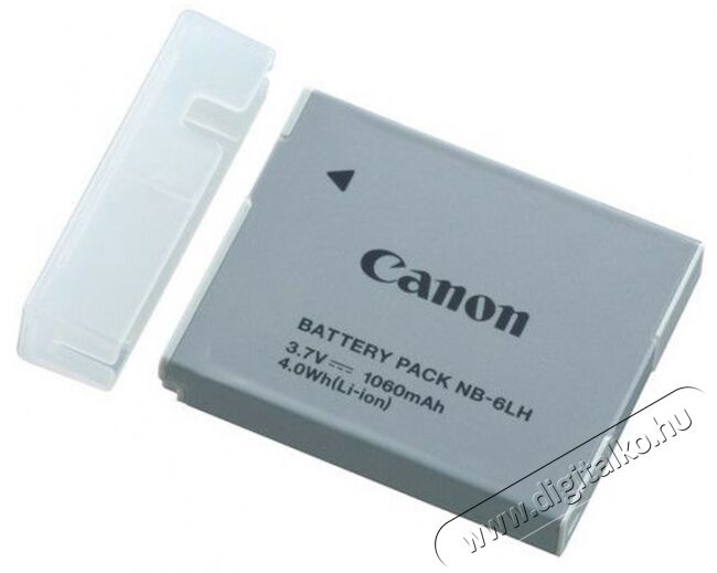 CANON NB-6LH Li-Ion akkumulátor (1060mAh) Akkuk és töltők - Li-ion akkumulátor és töltő (gyári) - Akku - 281441