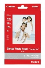 CANON GP-501 GLOSSY fotópapír 10X15cm 100db Fotó-Videó kiegészítők - Kisméretű fotónyomtató - Fotópapír - 318738