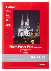 CANON SG-201 10X15/50lap 260G Satin fotópapír Fotó-Videó kiegészítők - Kisméretű fotónyomtató - Fotópapír - 318717