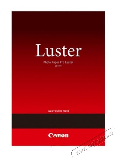 CANON LU-101 20/A4 260g fotópapír Fotó-Videó kiegészítők - Kisméretű fotónyomtató - Fotópapír - 318733