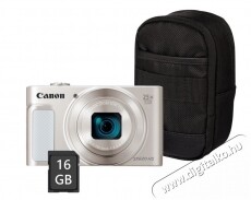 CANON PowerShot SX620 HS fényképezőgép fehér + tok + 16GB SD kártya Fényképezőgép / kamera - Ultrazoom fényképezőgép - Kompakt méretű - 353449