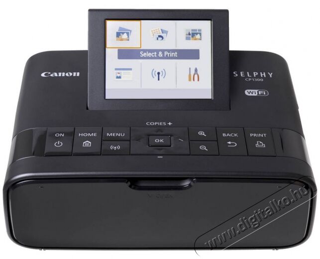 CANON Selphy CP1300 fotónyomtató - fekete Iroda és számítástechnika - Nyomtató - Tintasugaras / fotónyomtató - 337831