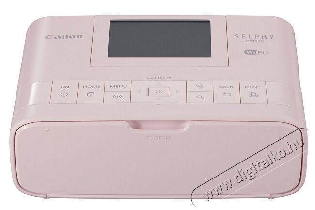 CANON Selphy CP1300 fotónyomtató - rózsaszín Iroda és számítástechnika - Nyomtató - Tintasugaras / fotónyomtató - 337832