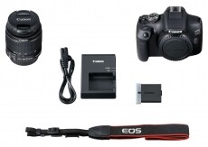 CANON EOS 2000D + EF-S 18-55mm f/3,5-5,6 IS II kit Fényképezőgép / kamera - DSLR tükörreflexes fényképezőgép - 337740