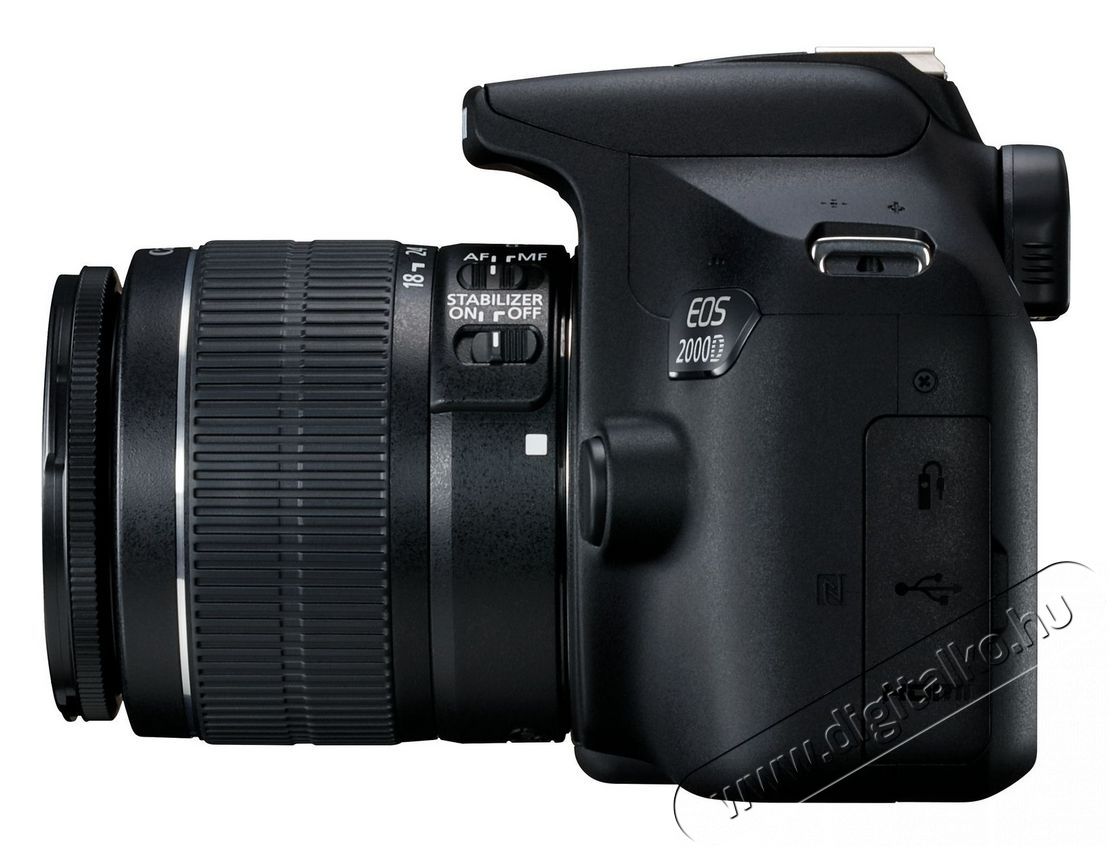 CANON EOS 2000D + EF-S 18-55mm f/3,5-5,6 IS II kit Fényképezőgép / kamera - DSLR tükörreflexes fényképezőgép - 337740