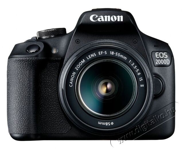 CANON EOS 2000D + EF-S 18-55mm f/3,5-5,6 IS II kit Fényképezőgép / kamera - DSLR tükörreflexes fényképezőgép - 337740