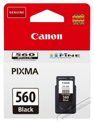 CANON PG-560Bk fekete tintapatron Iroda és számítástechnika - Nyomtató - Kiegészítő - 368804