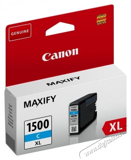 CANON PGI-1500 cián XL tintapatron Iroda és számítástechnika - Nyomtató - Kiegészítő - 368806