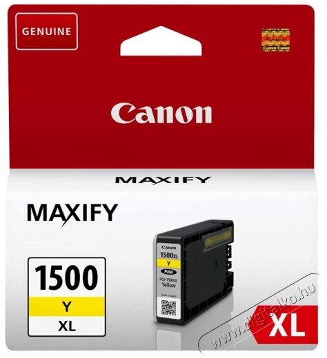 CANON PGI-1500 sárga XL tintapatron Iroda és számítástechnika - Nyomtató - Kiegészítő - 368808